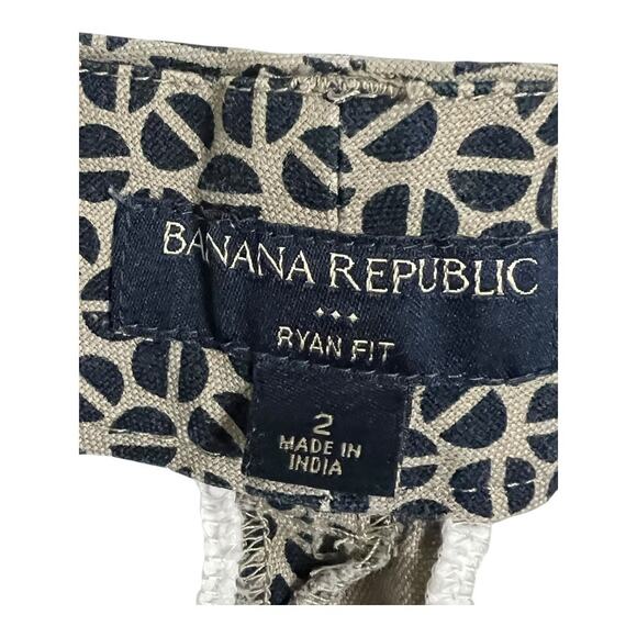 Banana Republic Chino Shorts Cotton Neutral Basic Everyday Casual Preppy 2 - Picture 2 of 4